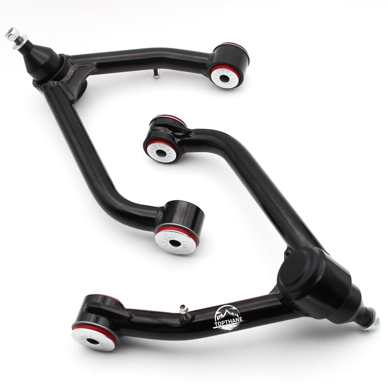 2-4" Lift Front Upper Control Arms for 2007-2018 Chevy Silverado GMC Sierra 1500, 2007-2013 Chevy Avalanche, 2007-2014 Chevy Suburban 1500, Tahoe, GMC Yukon, Yukon XL, Cadillac Escalade ESV