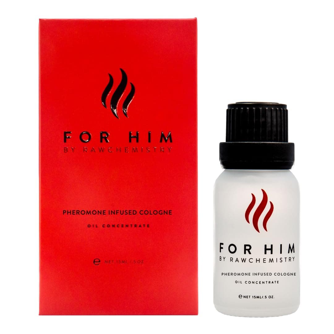 – RawChemistry for Him - A Pheromone Infused Cologne Oil - Bold, Extra Strength Formula 15 ml.