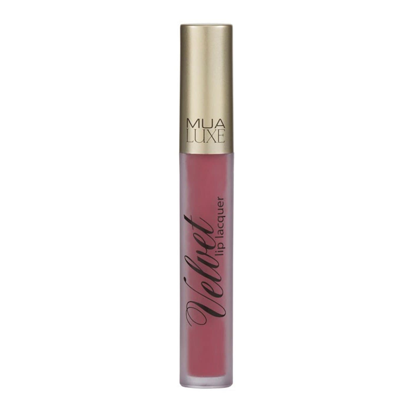 MUA MAKEUP ACADEMY - LUXE LIP LACQUER - DASH - RED BROWN NEUTRAL - NEW 2016 SHADE