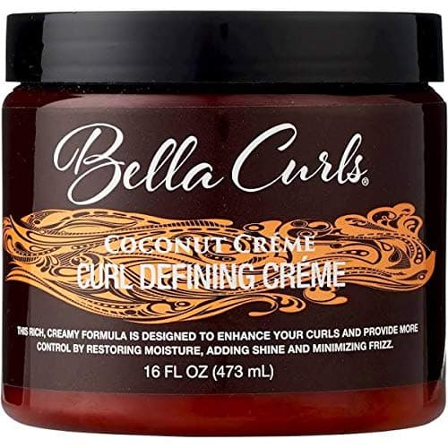 Bella Curls Coconut Creme Curl Defining Creme 16 Oz