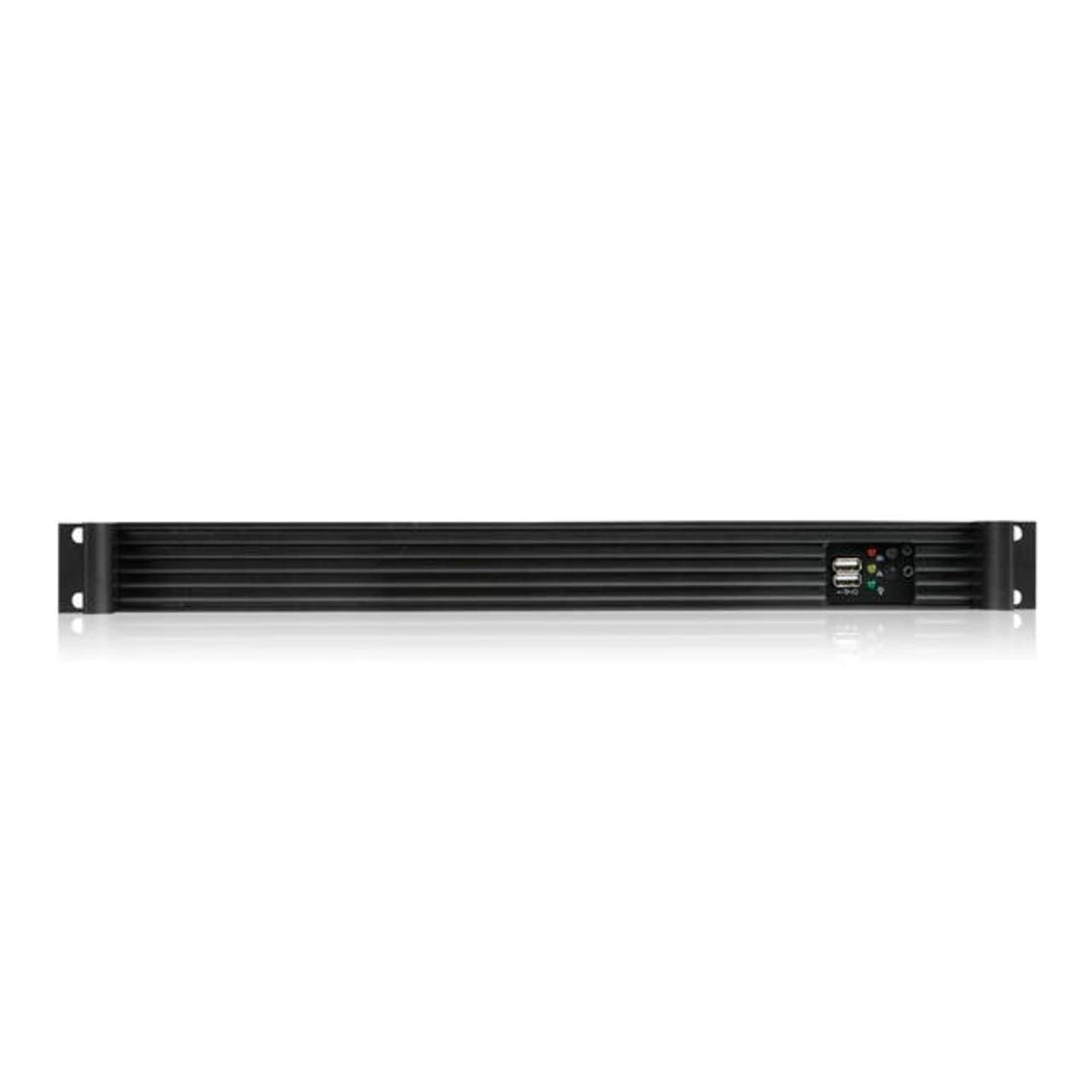 iStarUSA D Value D-118V2-ITX 1U Rackmount Mini-ITX Server Chassis (Black)