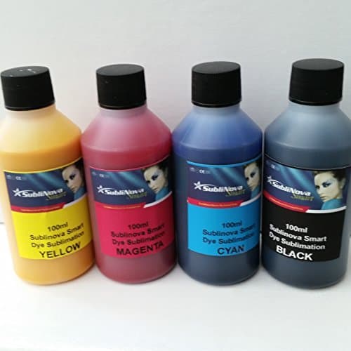 NEW Dye Sublimation Ink for Epson printer All colours Inktec Brand Licensed 4 x 100ml