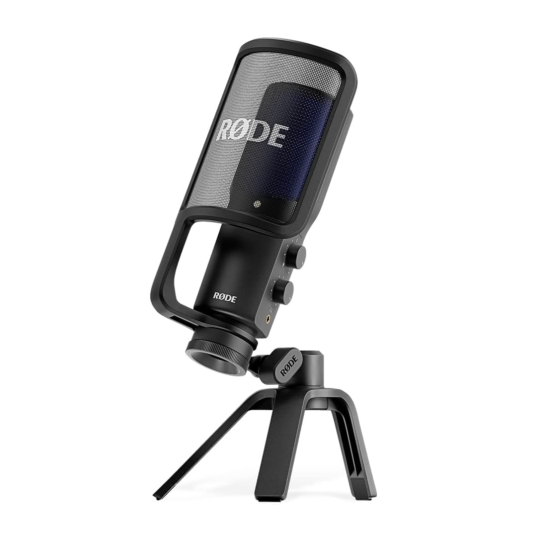 NT-USB+ Professional-Grade USB Microphone for Recording Exceptional Audio Directly to a Computer or Mobile Device , black