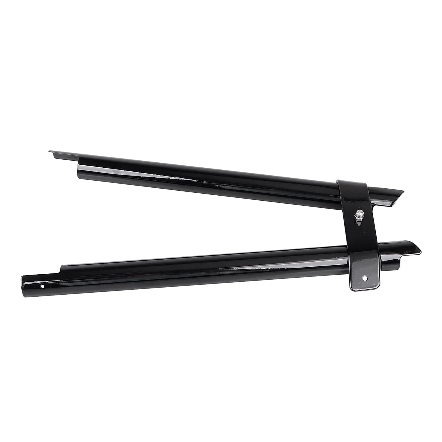 Motorcycle Black Front Frame Down Tube Covers for Harley Softail Fatboy Heritage Springer Deluxe FLSTN FLSTF FLST