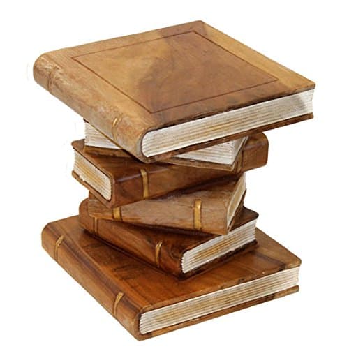 Stacked Books Ornamental Table - Medium