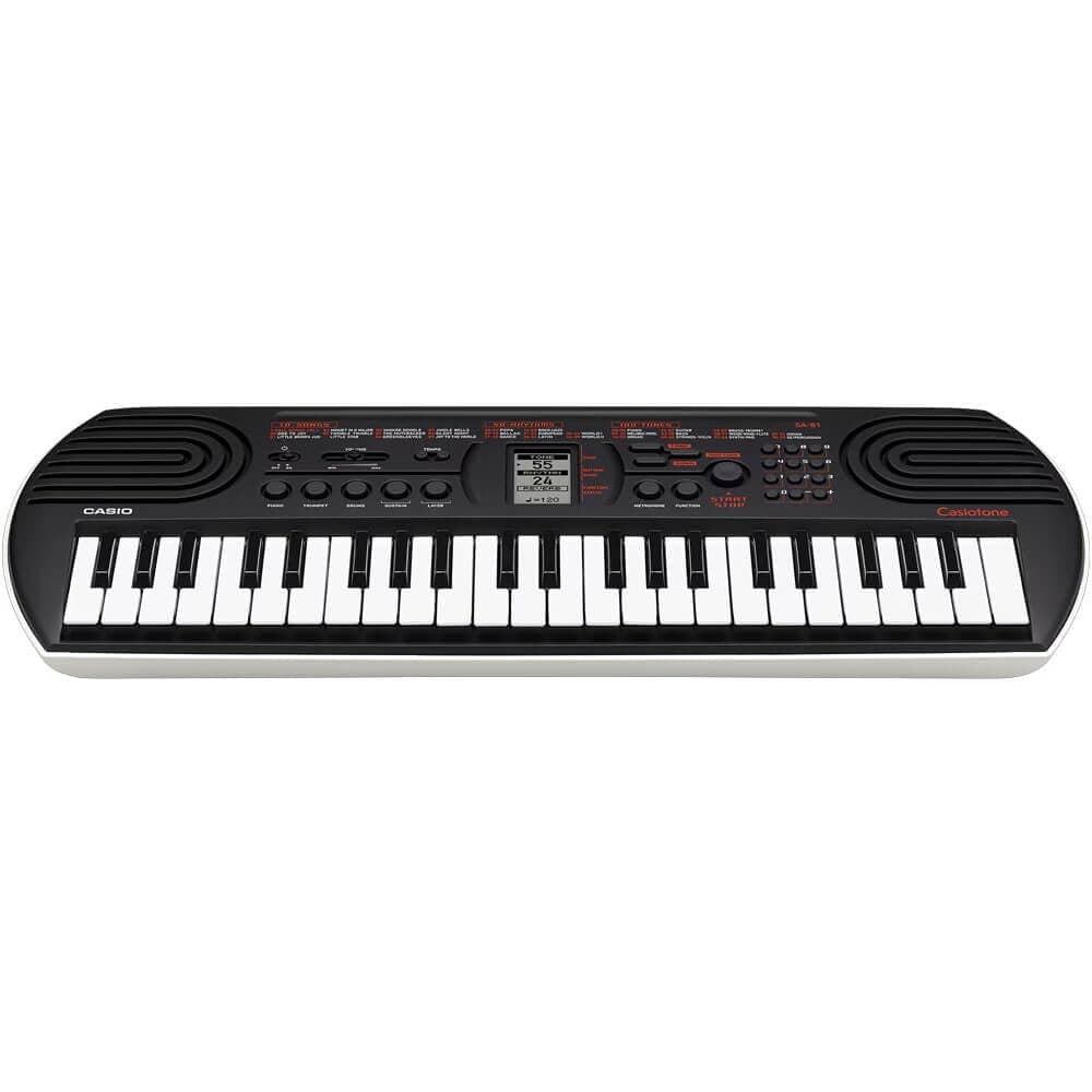 Casiotone SA-81 – Compact Keyboard with 100 Tones & 50 Rhythms | Fun for Beginners | Great for Music Practice and Learning
