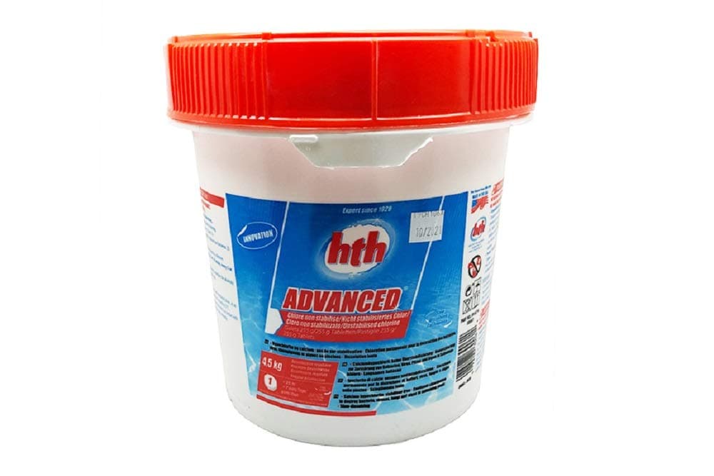 HTH Advanced Unstabilised Chlorine Tablets for Swimming Pools