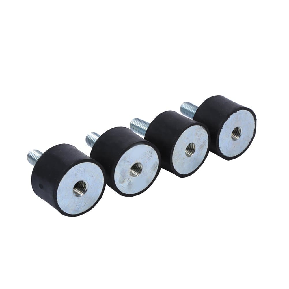 4 Pcs M8 M6 Anti-Vibration Isolator Rubber Vibration Isolation Mounts shock absorber Silentblock Car Boat Bobbins(VD30*20 M8*23)