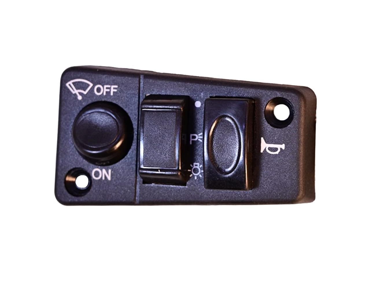 Deutsche Combination Switch For Bajaj Auto CNG 3W Compact ('P', 'Q' & 'S' Model) (Right Hand) OEM (Original Equipment Manufacturer) Replacement Part | Auto Accessories | Auto Parts for Baja Auto