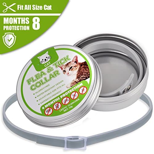 COSYWORLD Flea and Tick Collar - Adjustable & Waterproof Flea and Tick Control Collar (one Pack)