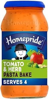 Homepride Creamy Tomato & Herb Pasta Bake, 485 g Jar (Pack of 1)