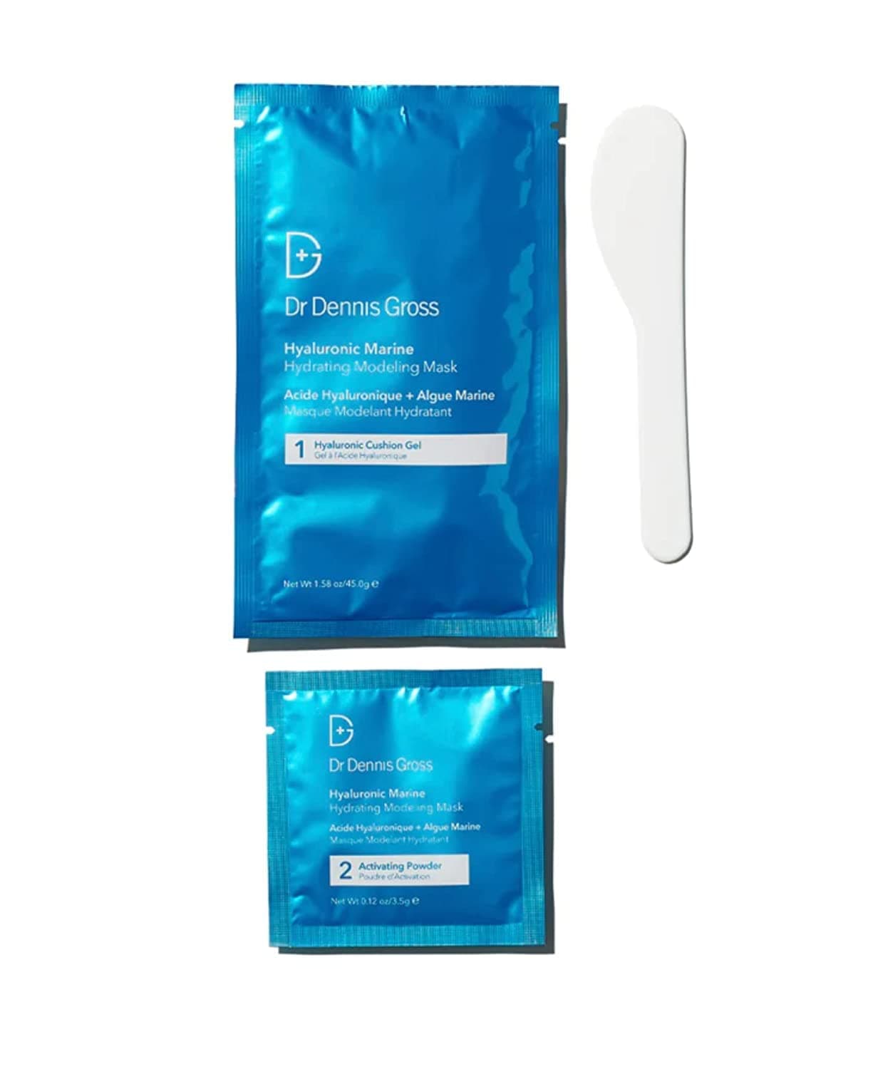 Hyaluronic Marine Modeling Mask: for Dehydrated Skin, Dull Complexion & Fine Lines and Wrinkles, 4 Treatments