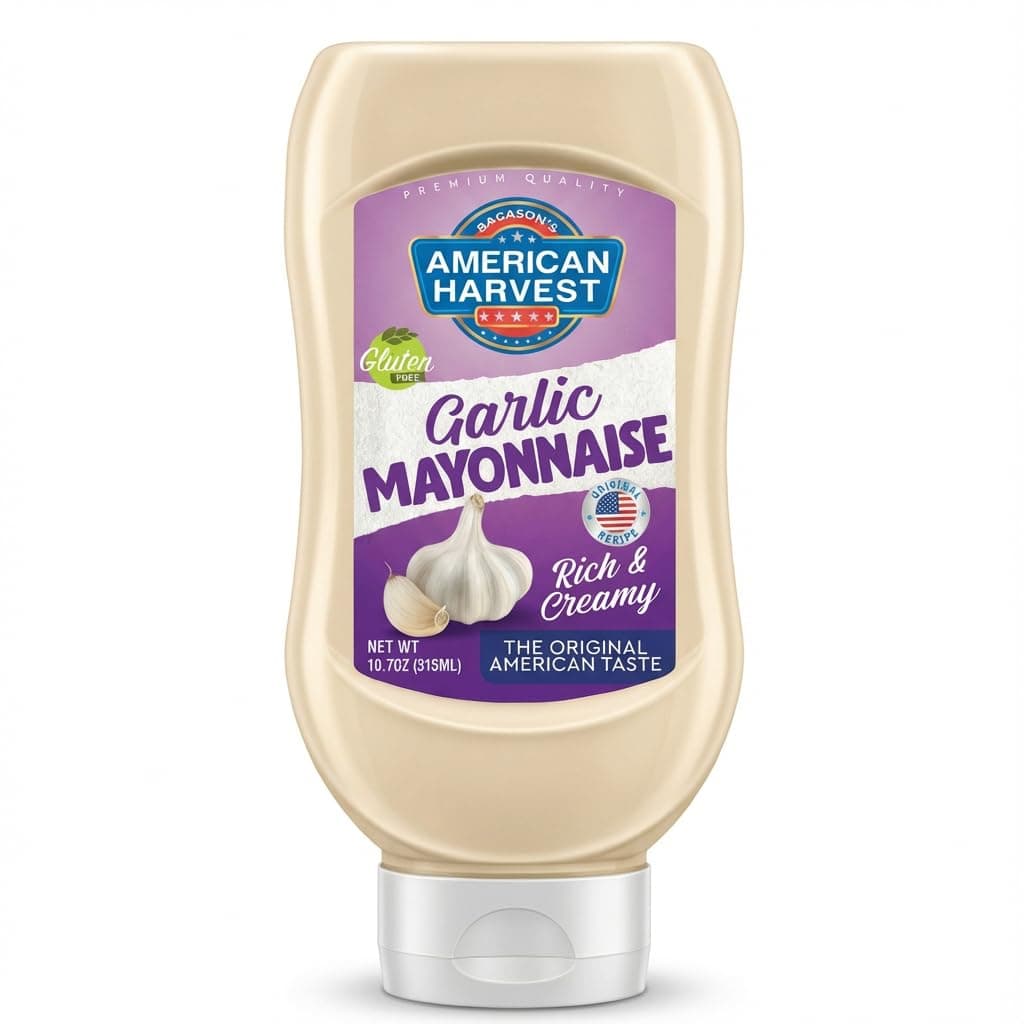 Garlic Mayonnaise Top Down Squeezy Bottle, 315ml
