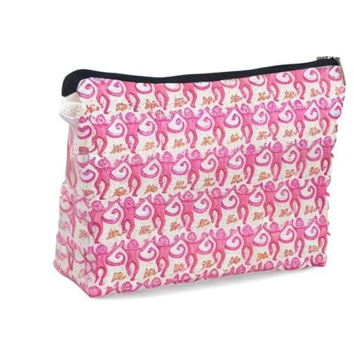 Ayxvt Preppy Makeup Bag-FT, Pink