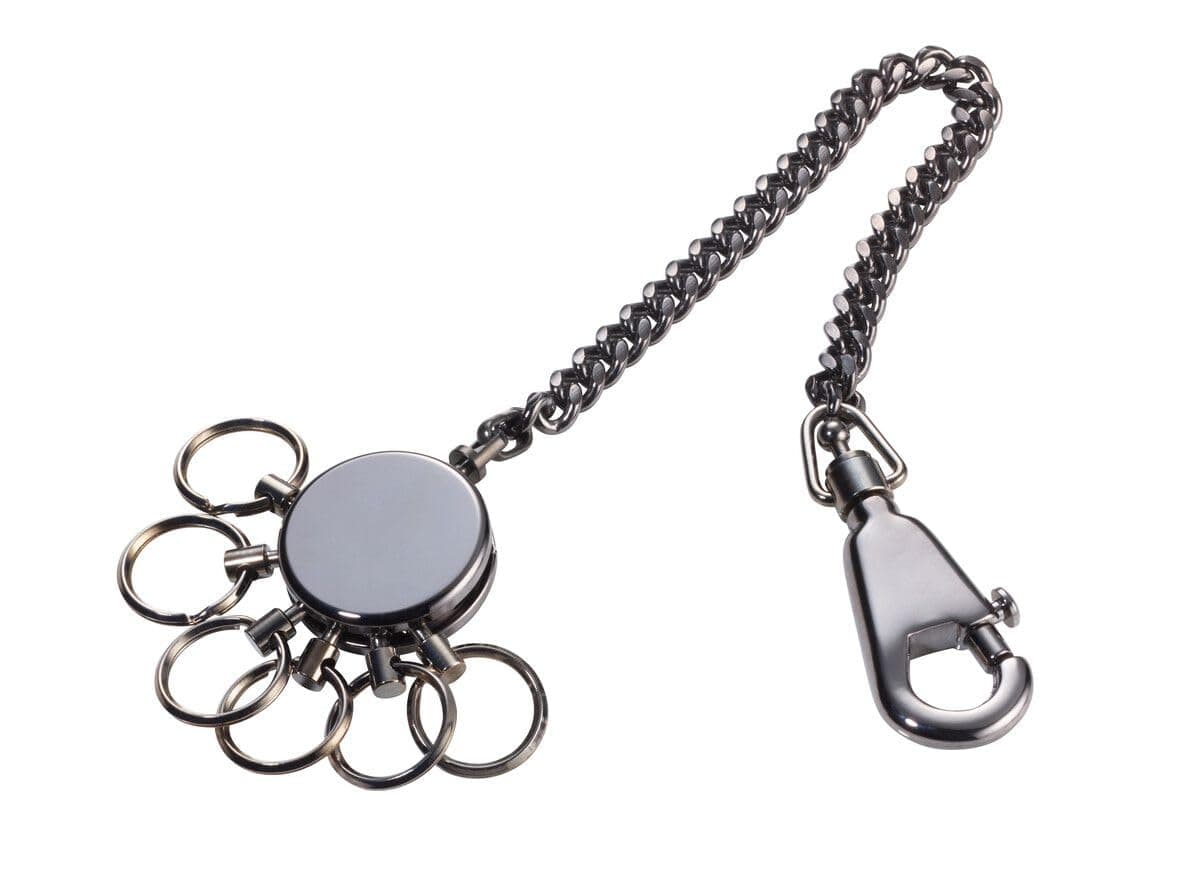 Troika Patent Quick-release Keychain with Belt Loop Chain