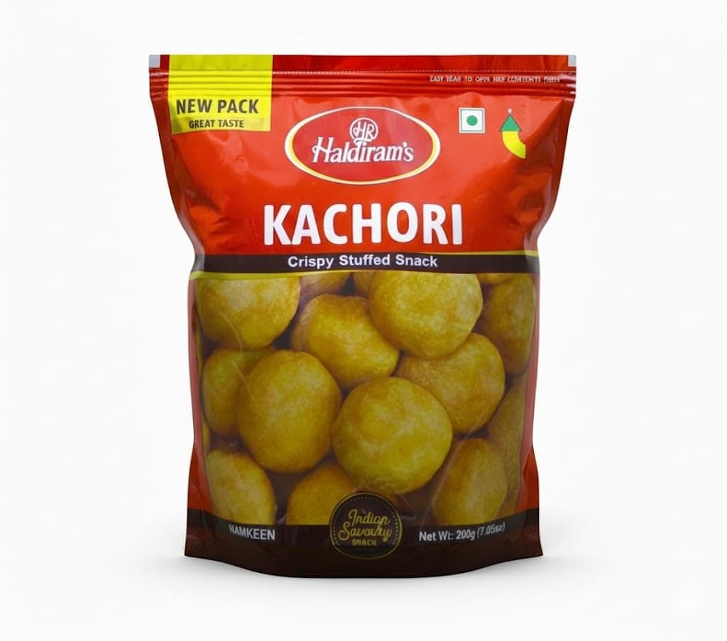 Haldiram's Indian Savory Spiced Crispy Snack Mix Kachori 200g