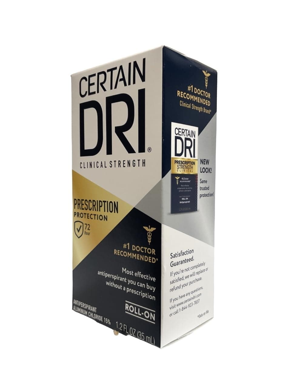 Certain Dri Anti-Perspirant, Roll-On, 1.2 Fl Oz, Pack of 3