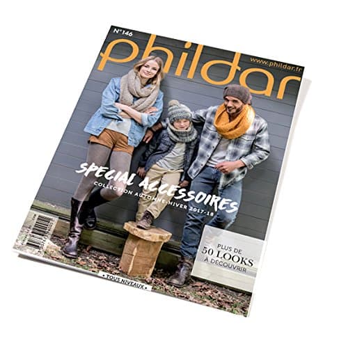 Phildar 146 Special Catalog Paper, multi-coloured, 21 x 29.7 cm x 2 cm + Accessories