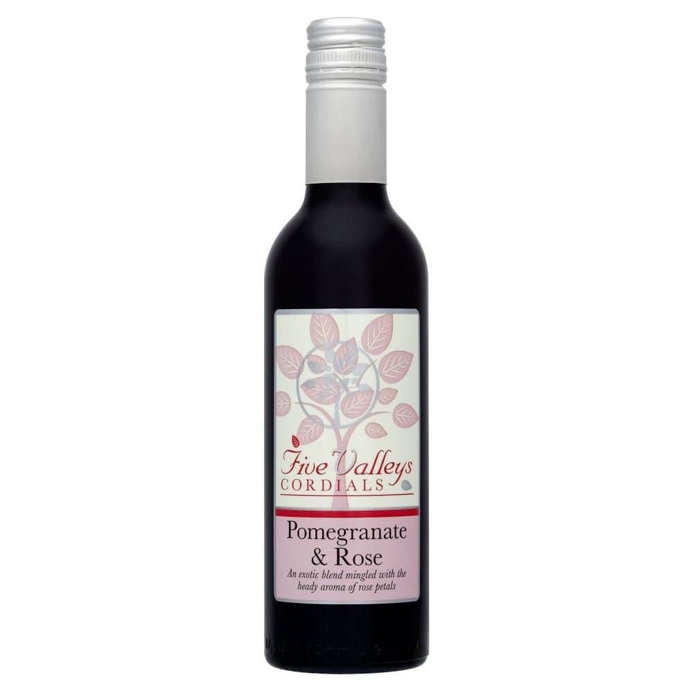 Five Valleys Cordials Pomegranate & Rose (375ml)