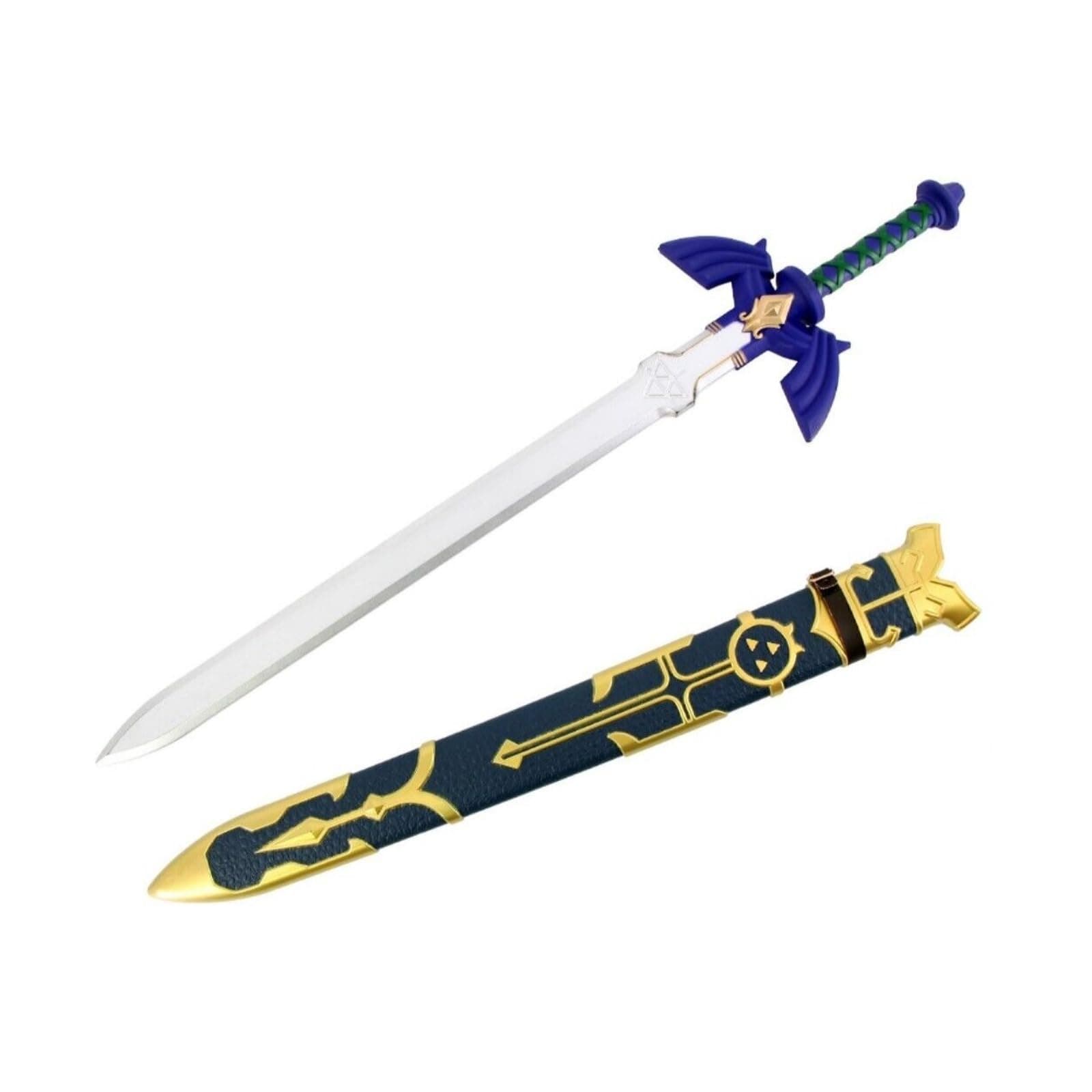 Cosplay Prop Replica Zelda Master Sword with Plastic Sheath PU Foam Sword