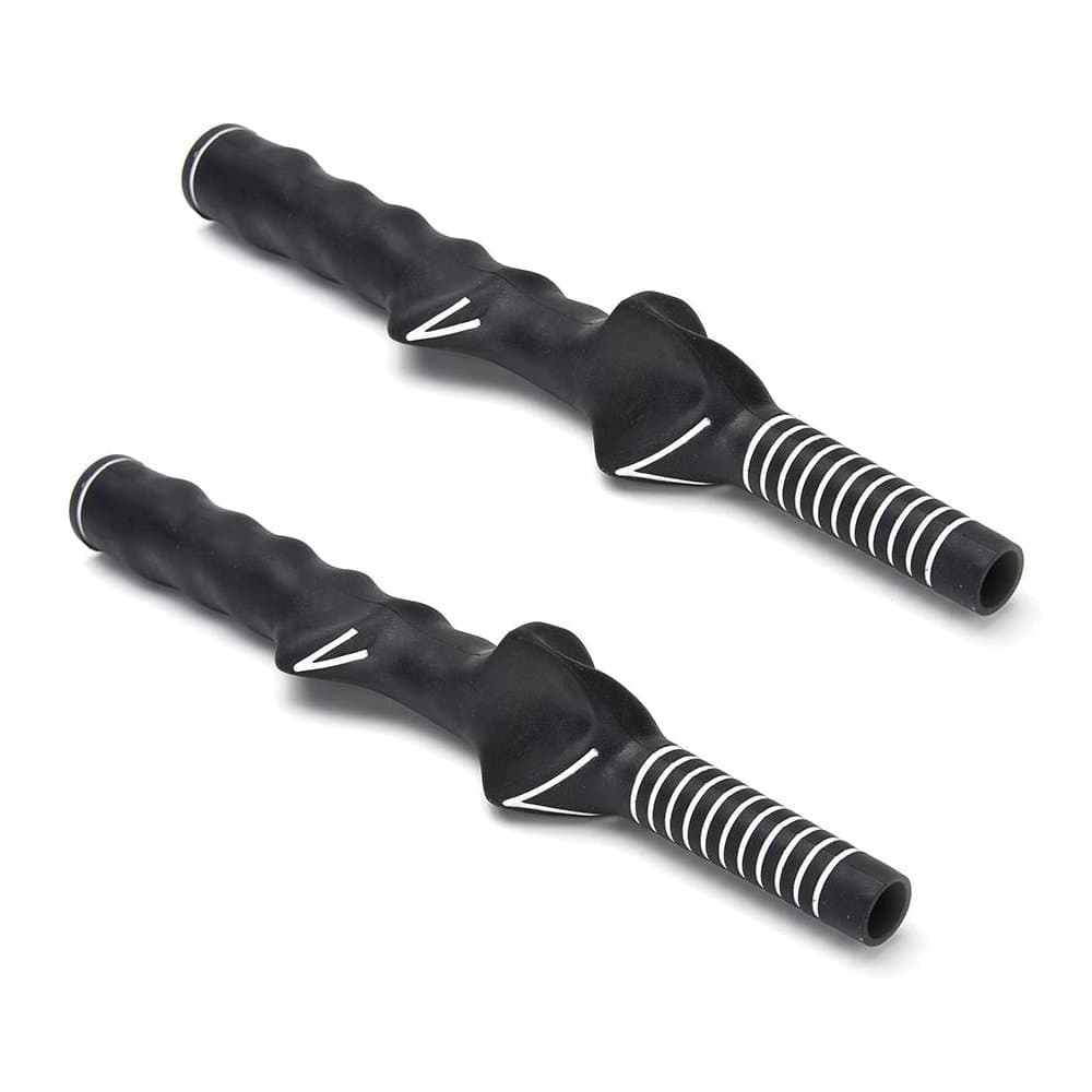 Right-Handed Golf Swing Training Grip Trainer, Black