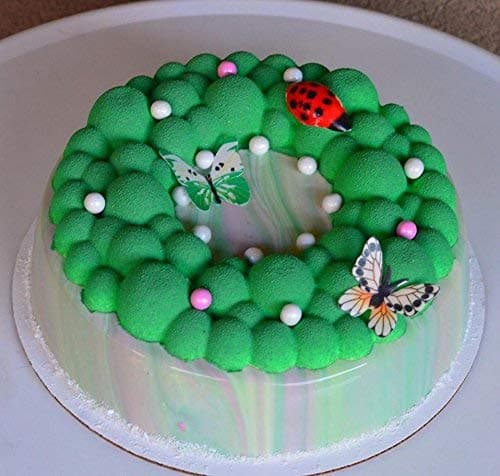 Stilnati Silicone Bubble Crown Mold, 3D Cake Mold, Baking Mold, Mousse Chiffon Pastry Cakes, Pan, Biscuit, Candy, Ice Cream, Jelly, Brownie, Cookie