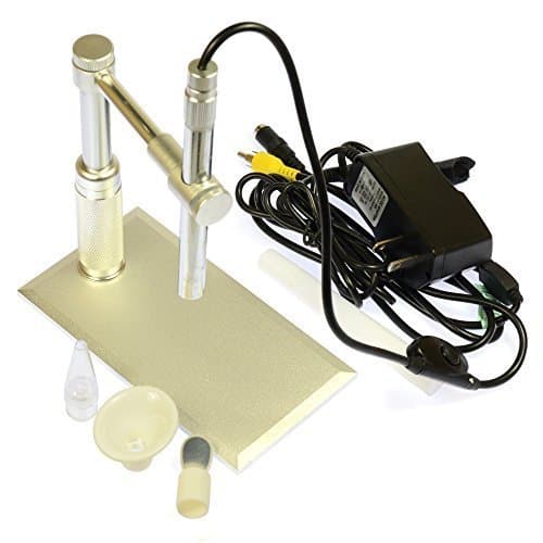 HAYEAR 2MP 8 LED AV 200X Hd Digital Microscope Video Endoscope Electric Magnifier Camera