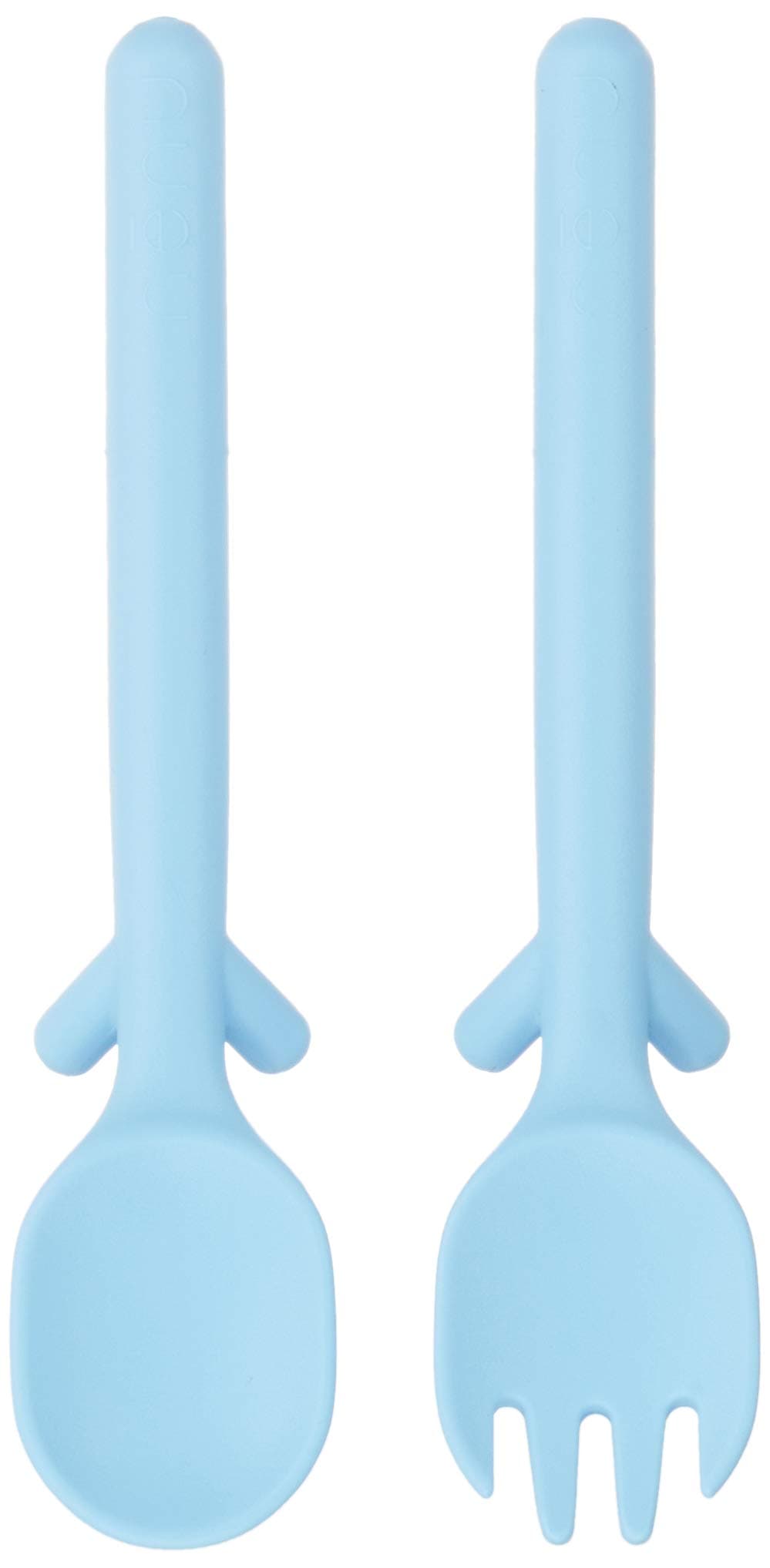 Nenu Spoon & Fork Set (Color: Blue Sky)