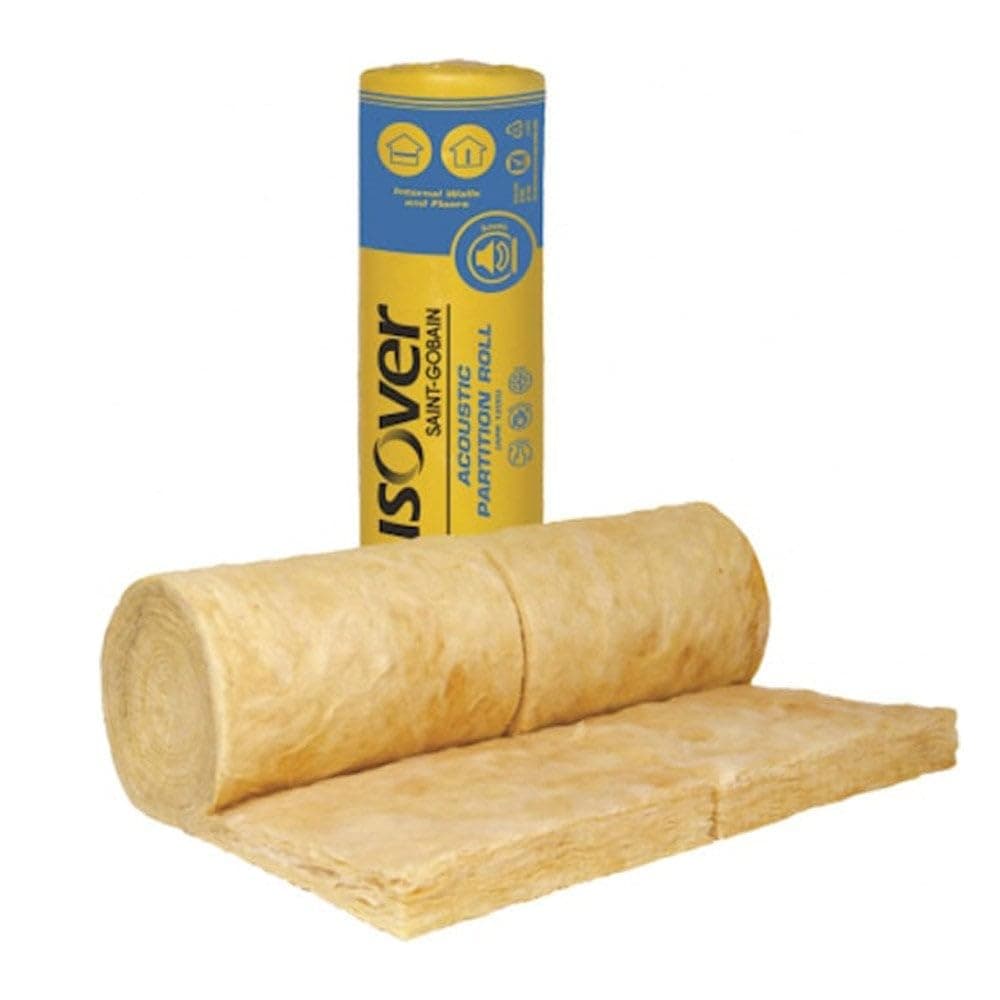 Isover Acoustic Partition Insulation Roll | 50mm (15.6m2 per Pack)