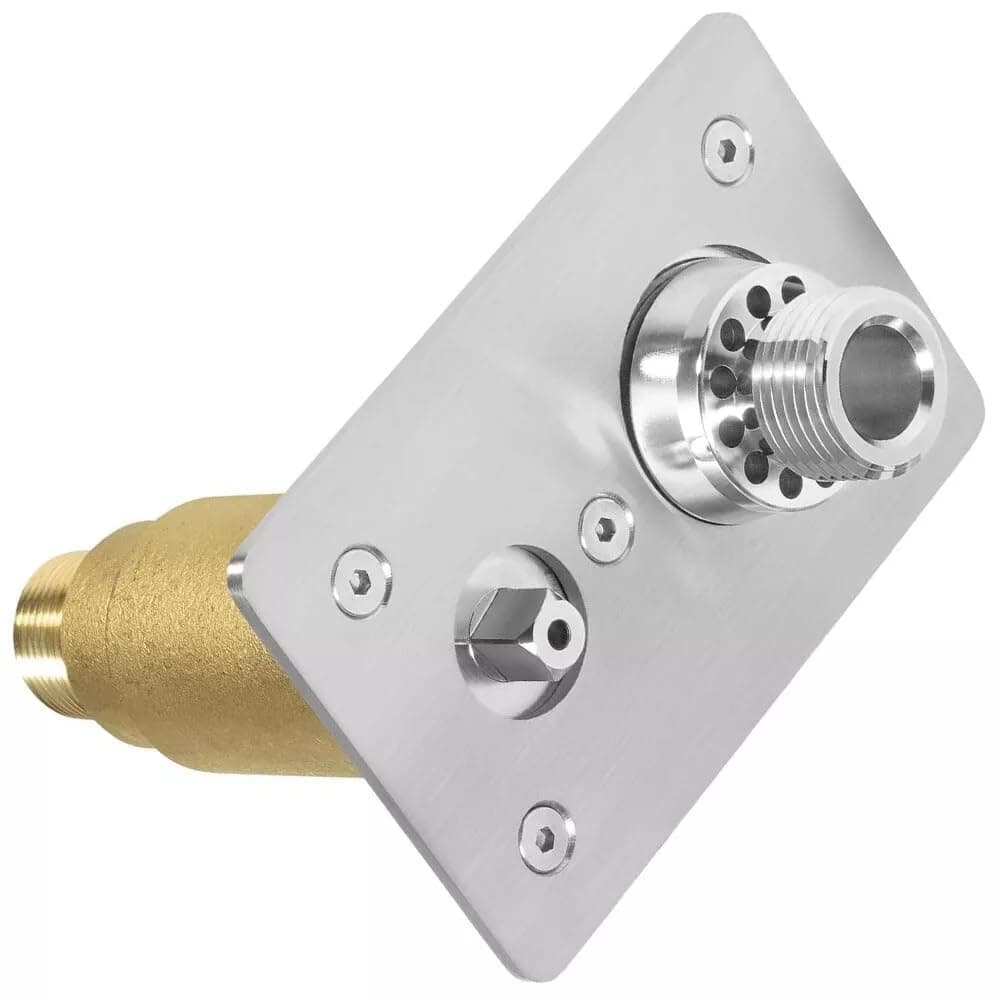 - Zurn Z1333-C Chrome 3/4" Exposed Non-Freeze Wall Hydrant Z1333-C