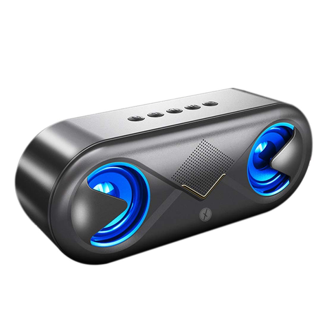 Xmate Volt 10 Watt 5.0 Channel Wireless Bluetooth Portable Speaker (Black)