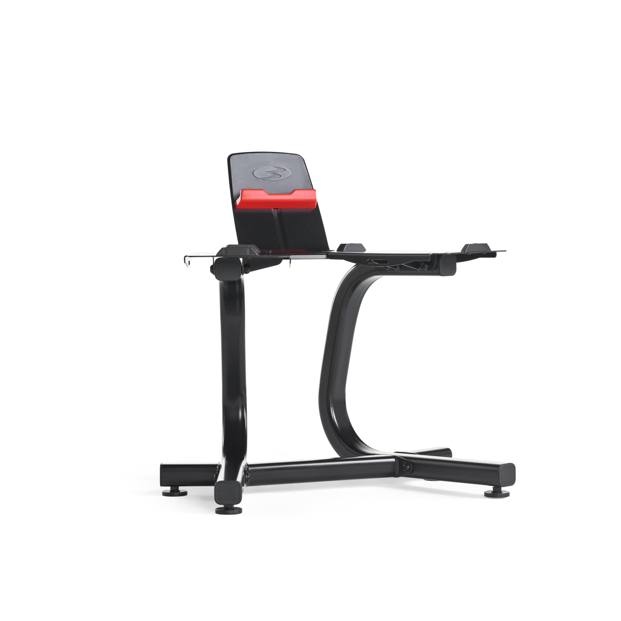 Dumbbell stand with media rack