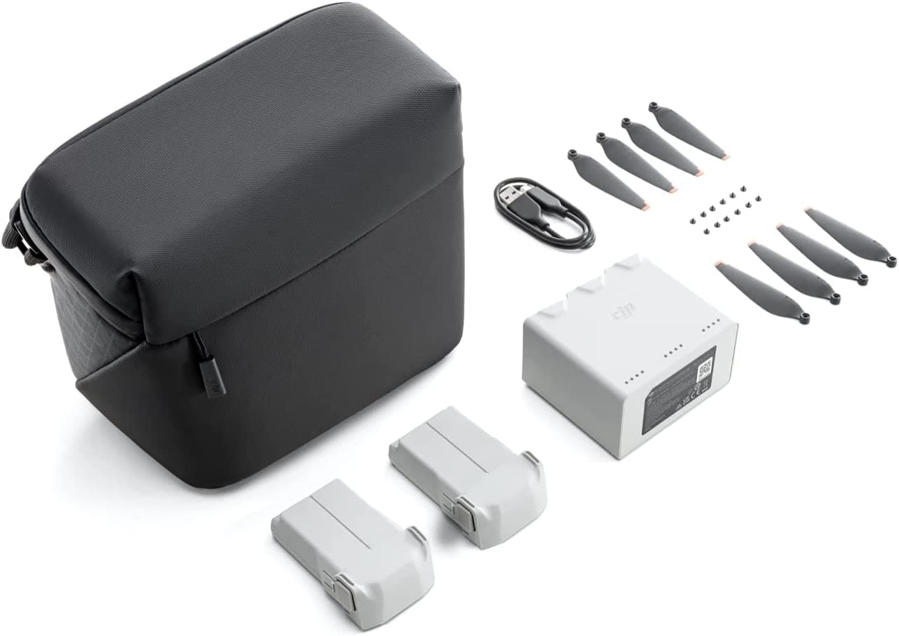 Original Mini 3 Pro Fly More Kit Plus for DJI Mini 3, Original Accessories (Plus Version (47 Minutes Battery Life))