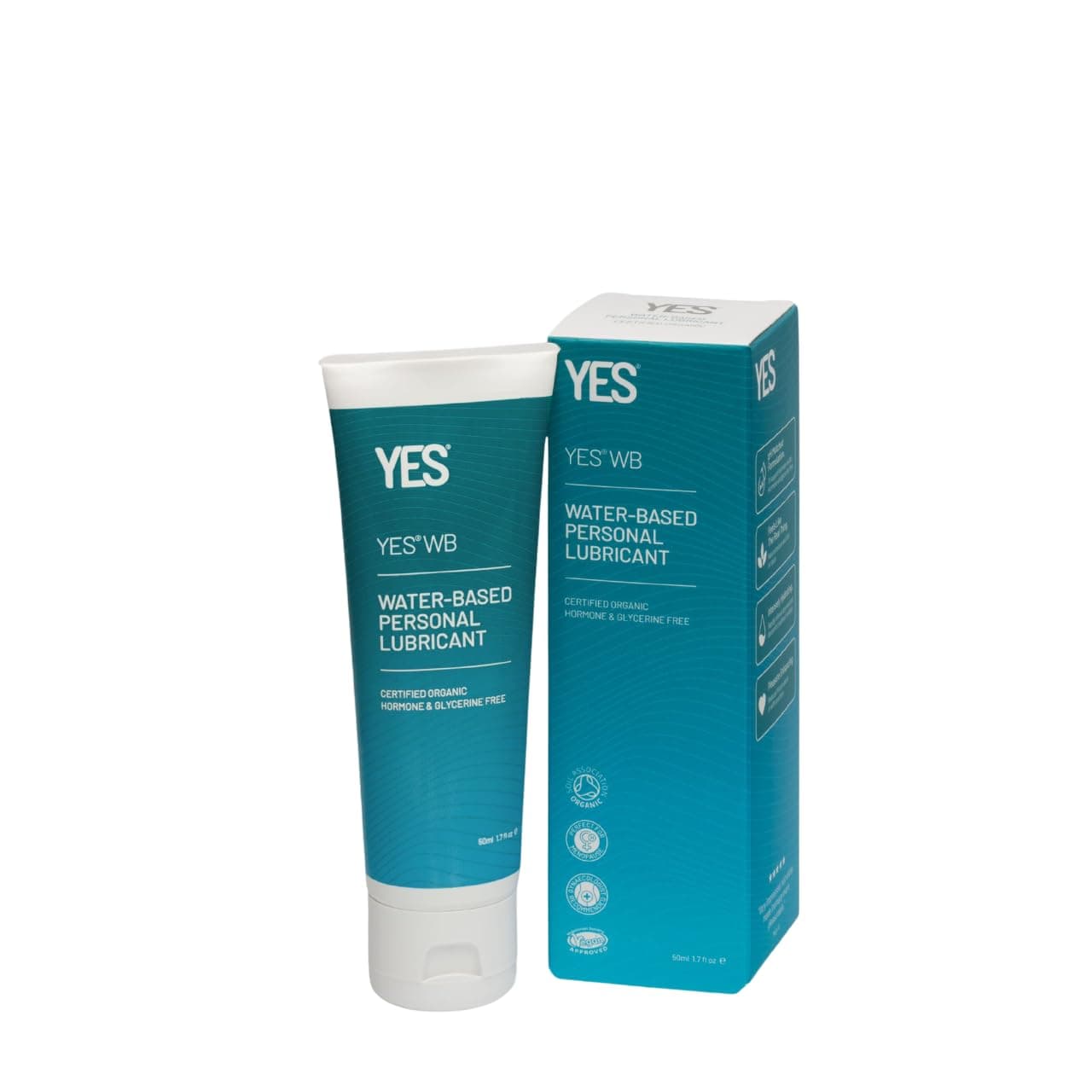 YES WB Organic Water Based Personal Lubricant,50ml