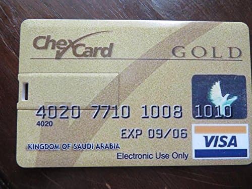 VOOEOO 16GB USB Flash Drive Starbucks Pattern Visa Card Size 16G Memory Stick U Disk