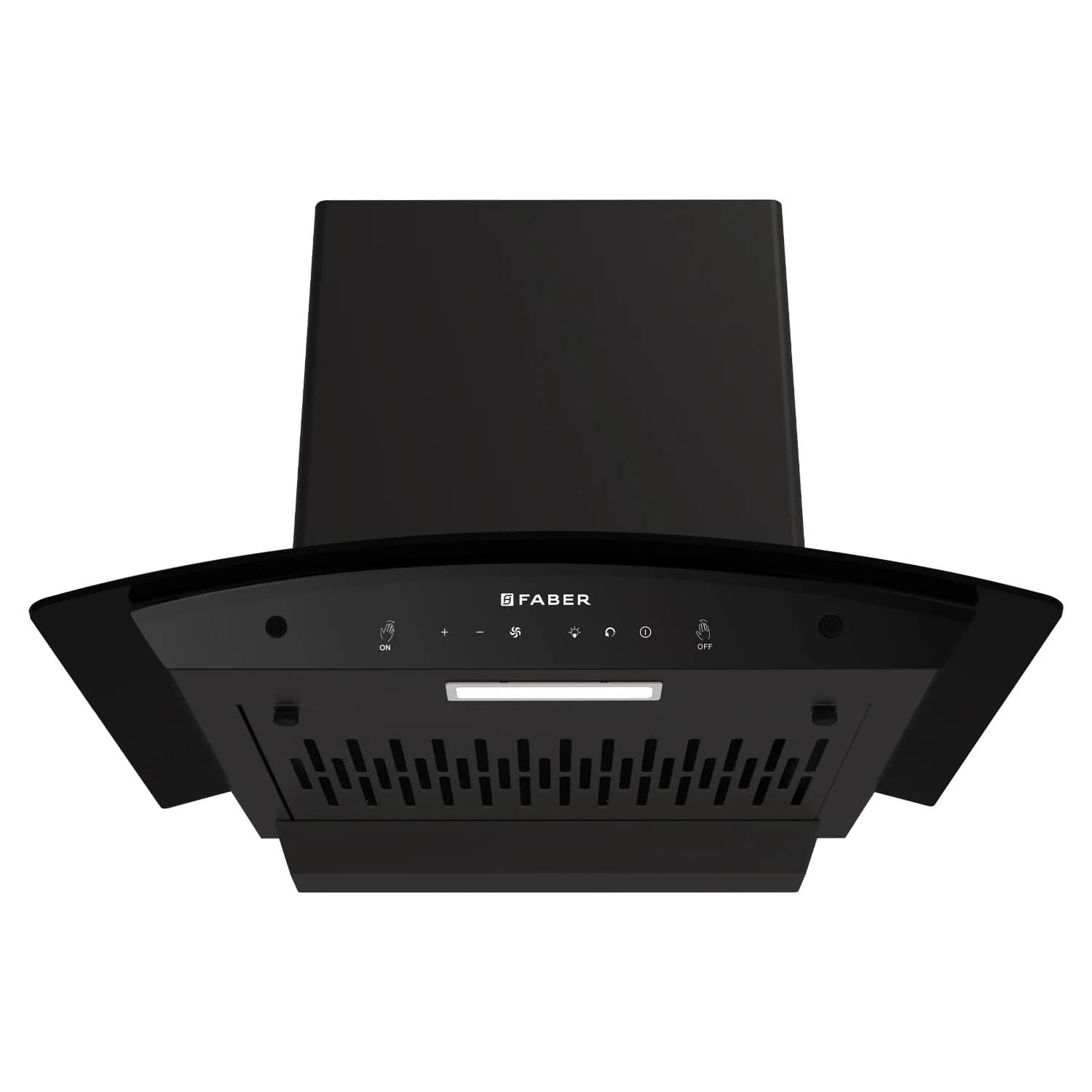 Faber Iris 60cm 1500m3/hr BLDC Autoclean Chimney|Black Matt Filterless|Oil Collector|Touch & Gesture Control|9 Speed Control|LED|8yrs on Motor,2Yrs Comprehensive warranty|HOOD IRIS BLDC FL HC BK IN 60