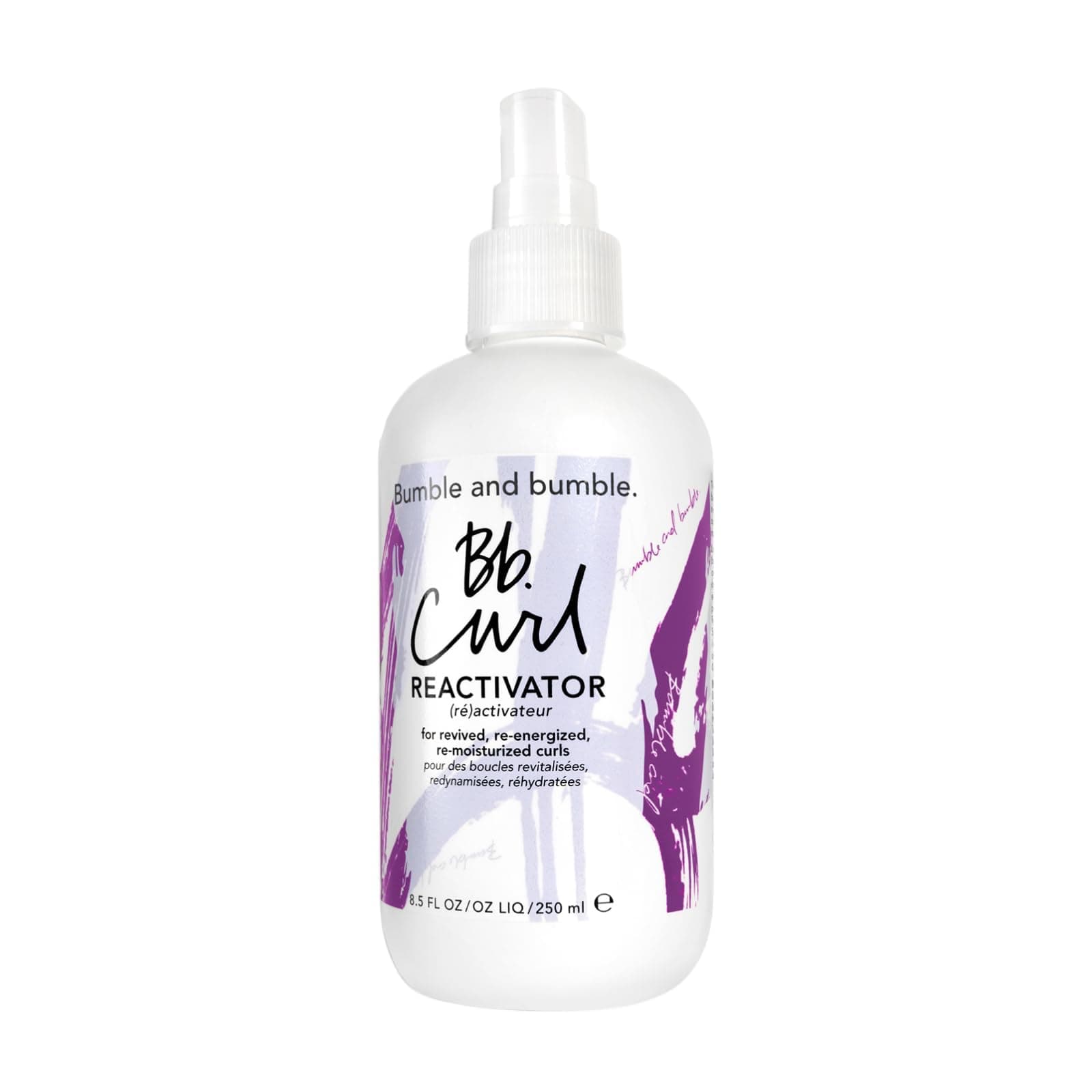 Curl Reactivator Hair Mist | For Revived + Re-moisturized Coils, Curls, Waves | Anti Frizz | UV Protection| With Jojoba, Avocado + Coconut Oil