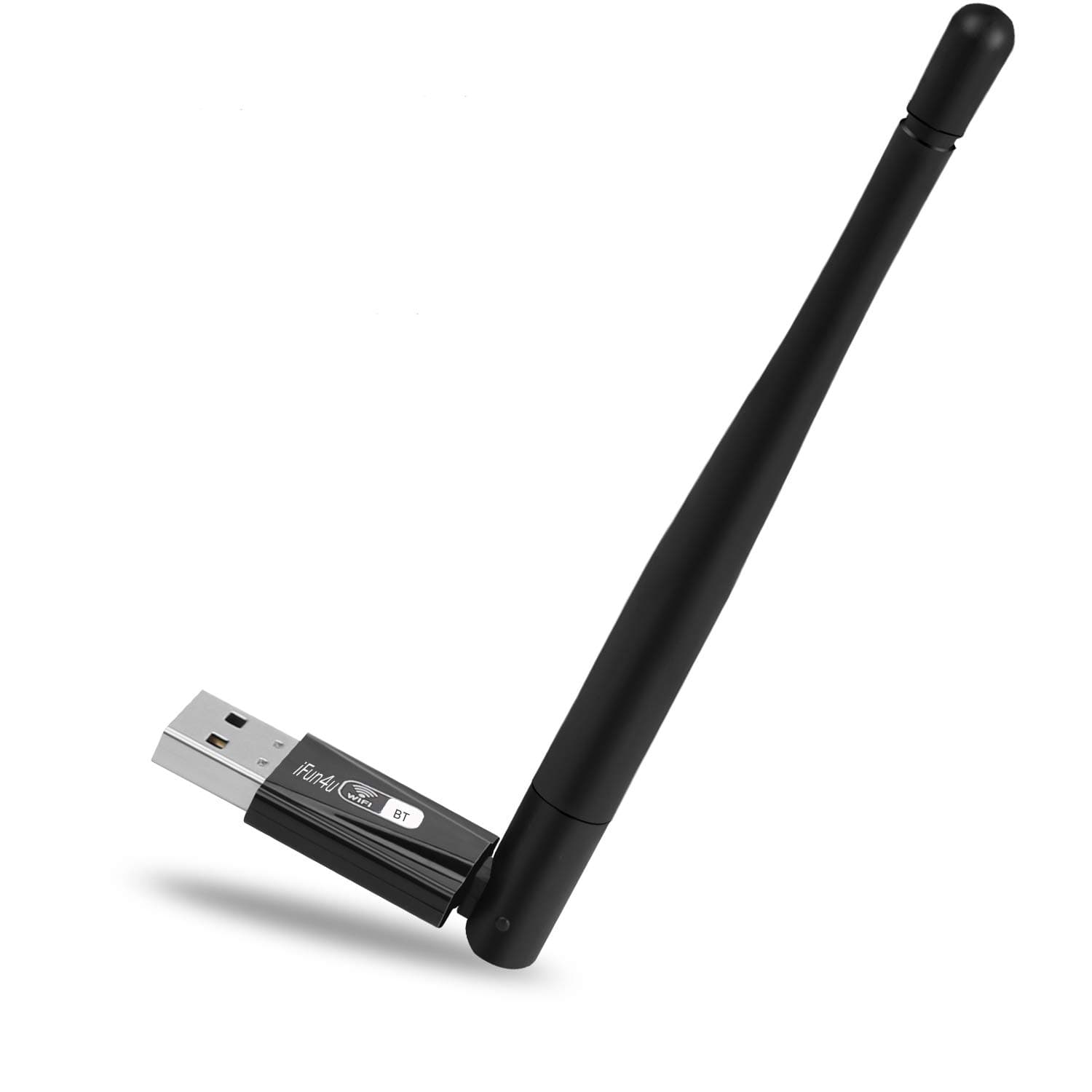 USB WiFi Bluetooth 4.2 Adapter, Wireless 600M Dual Band WiFi Dongle Networ with External Antenna for Desktop/Laptop/PC (Driver Free 2)