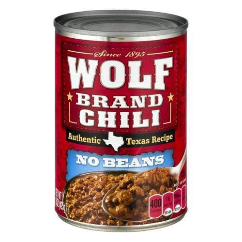 Wolf, Chili, No Beans (Pack of 2)