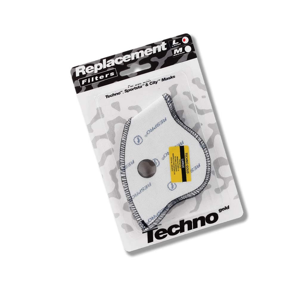 Techno Filter Pack of 2 - L White