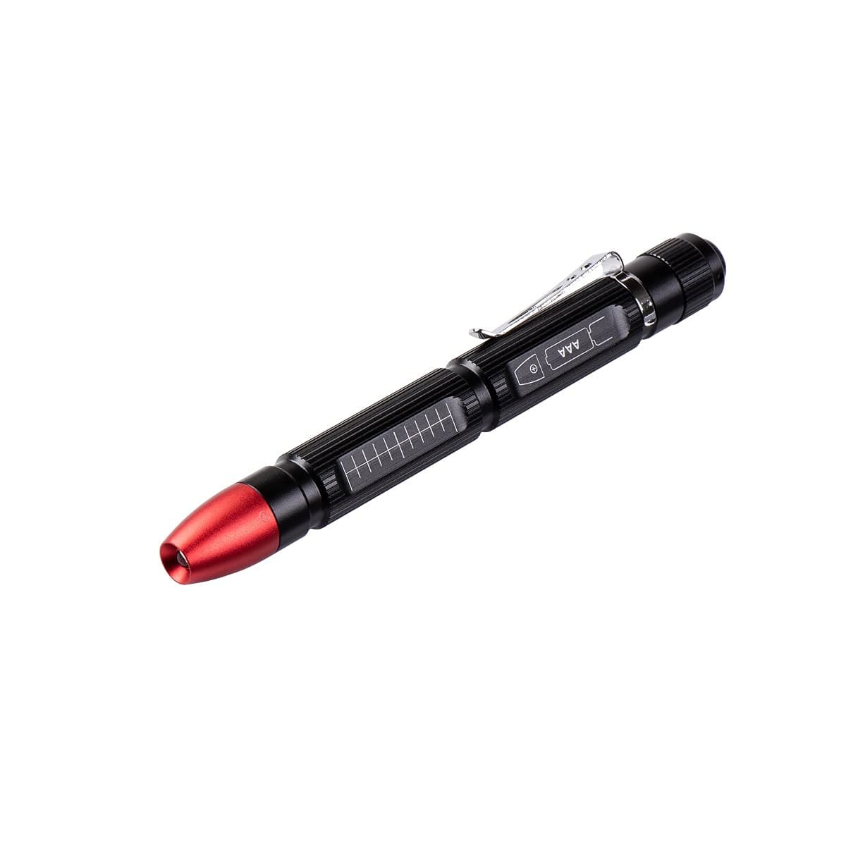 Weltool M6-RD Red LED Night Vision Penlight for Pilots Viewing Navigation Maps, HGN Tests, SFST and ARIDE to DRE Evaluations,Pocket Pen Light with Clip for Doctors and Veterinarians