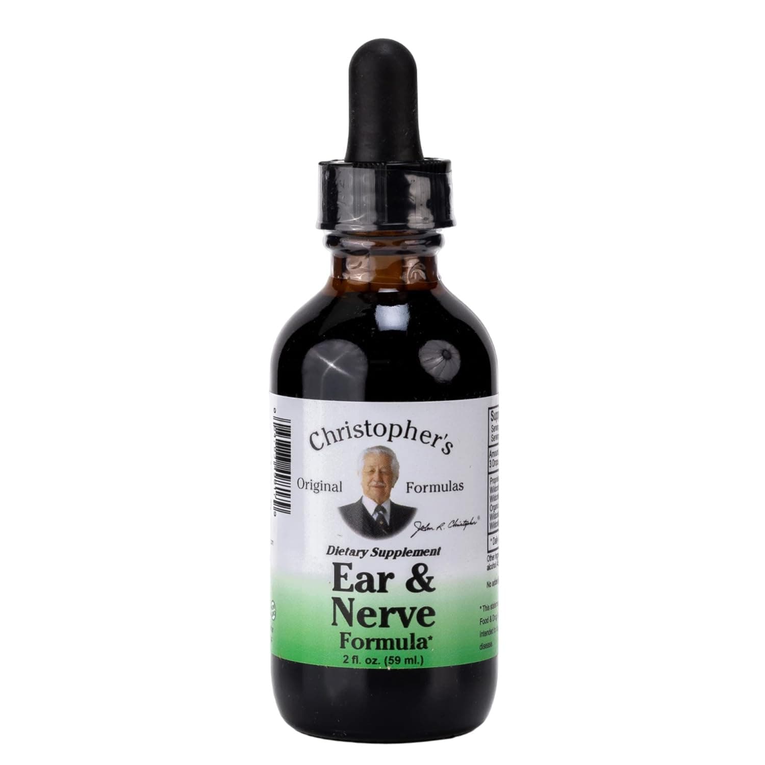 Christopher's Original Formulas Ear and Nerve Extract, Nervous System Support, 2 fl oz