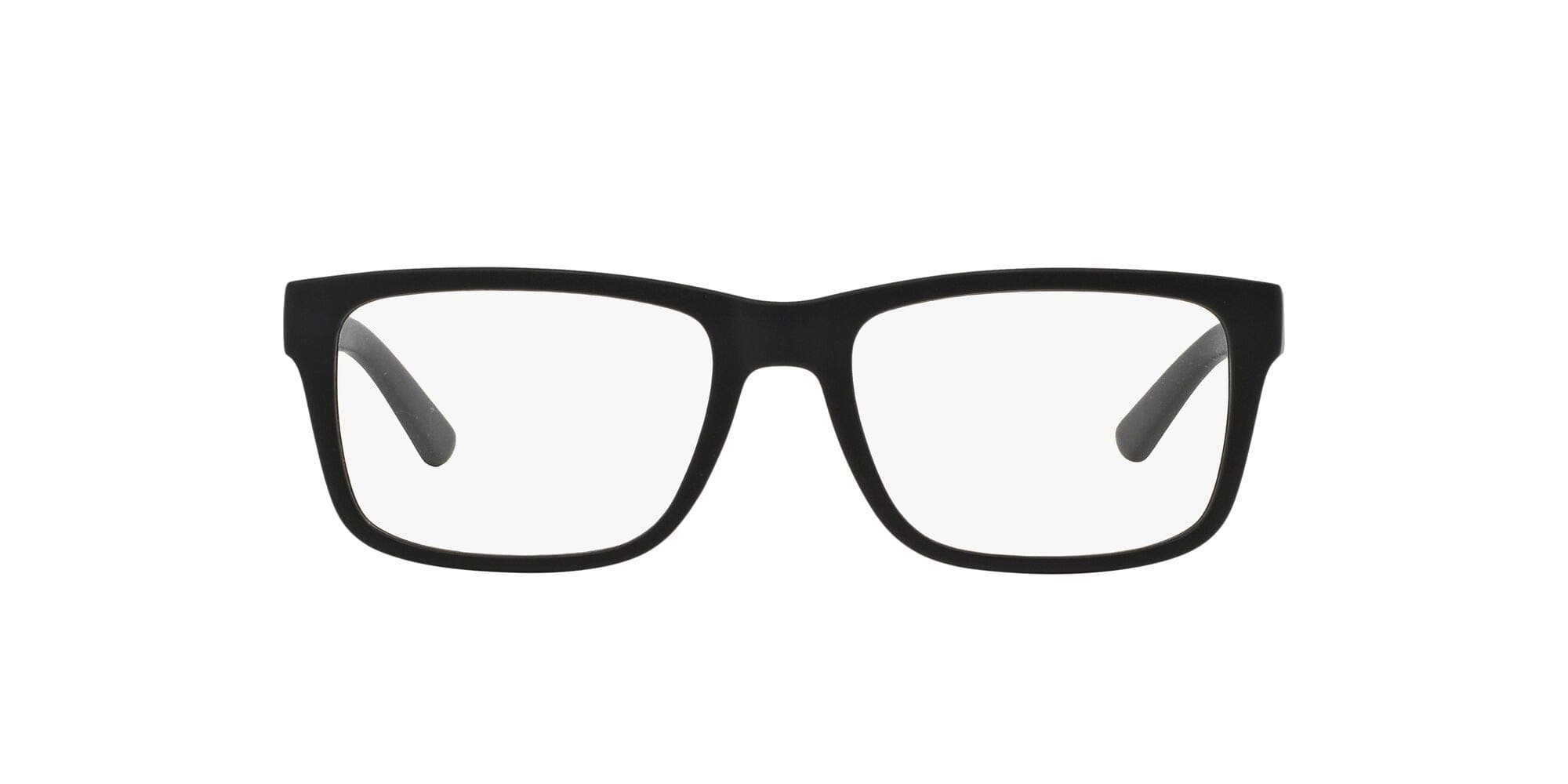 mens Ax3016 Square Prescription Eyewear Frames