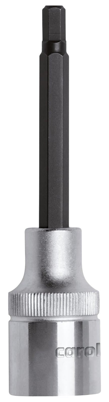 Carolus Screwdriver Bit 1/2-Inch Hex 80 mm Long, 5 mm, 5136.05