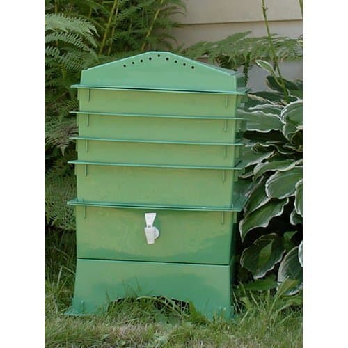 Gusanito 4 Tray Green Worm Farm Bin