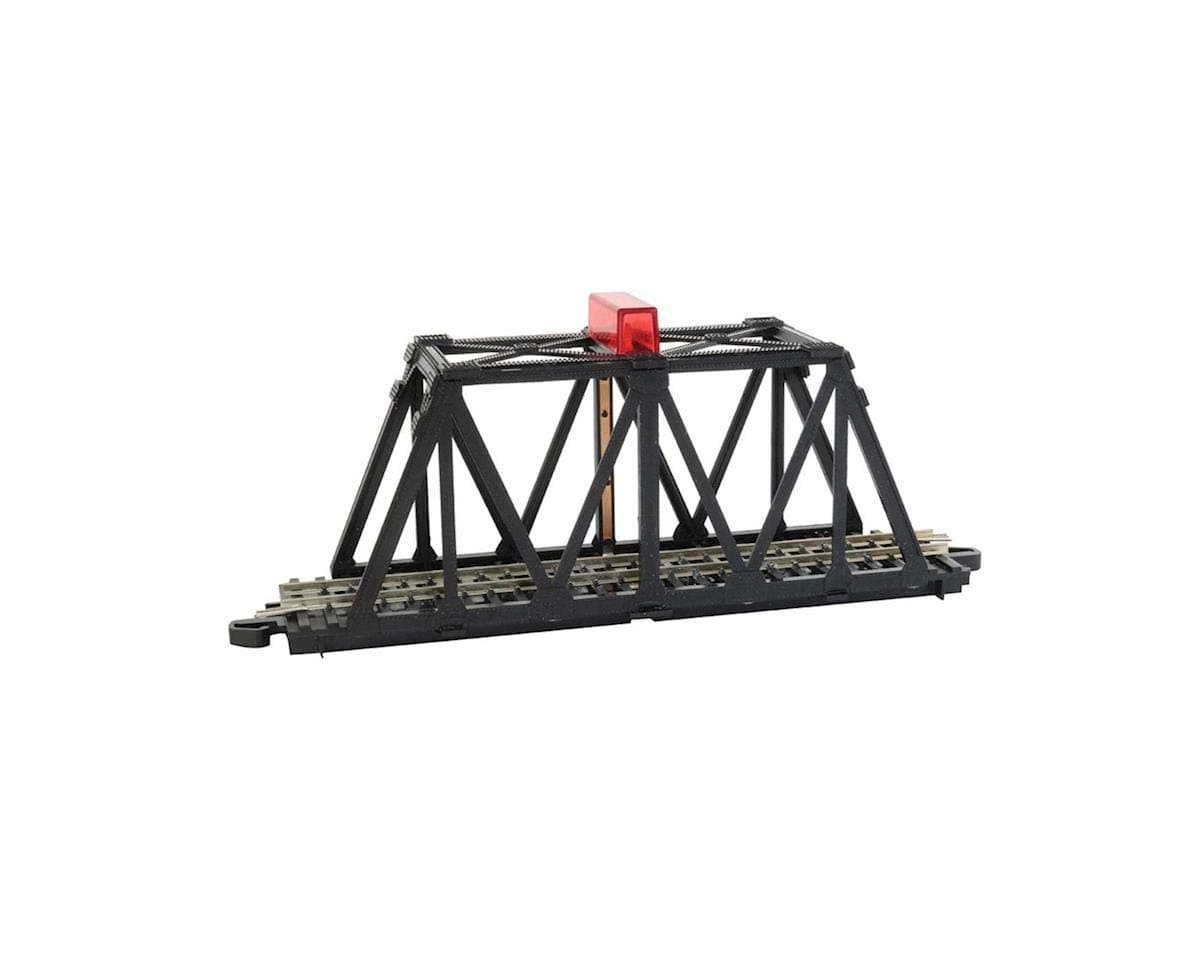 Trains - E-Z Track Blinking Bridge - N Scale (44873), Black