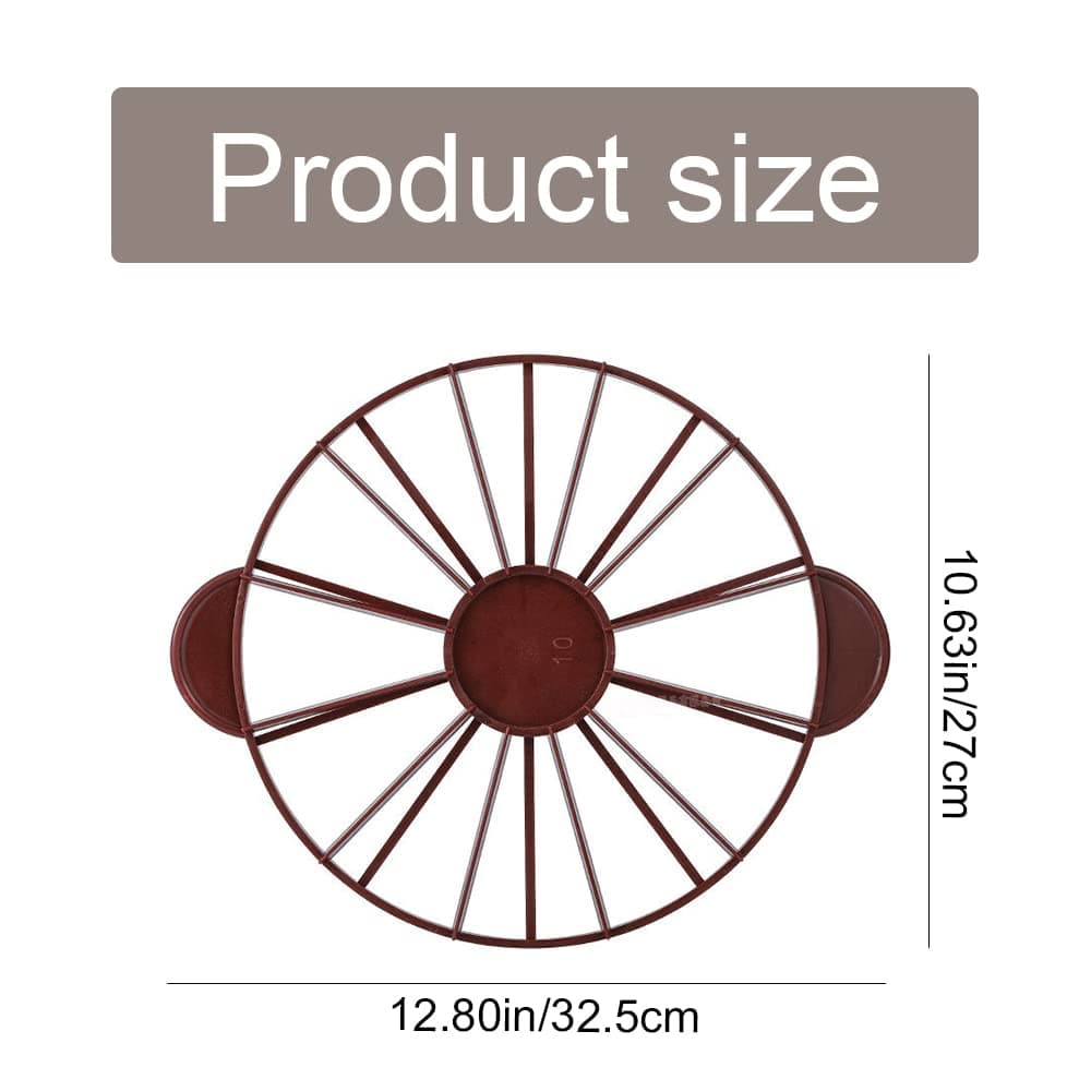 qiangXINGYai 10/12 Cake Divider Double Sided Cake Equal Portion Marker Round Cake Portion Marker for DIY Cooking Baking Mousse Cake Pastry