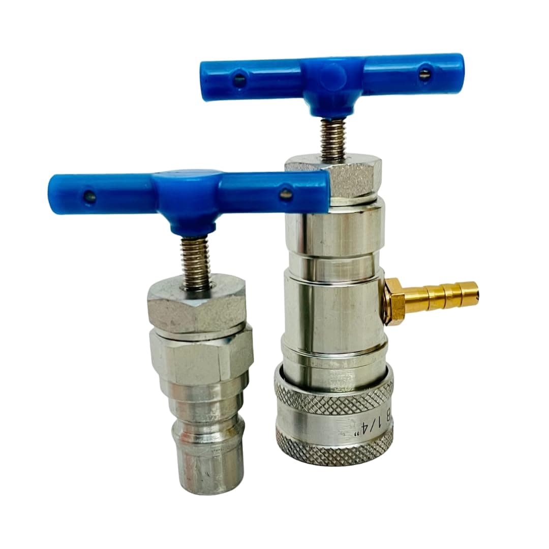 1/4" 7241-B The Original Hydraulic Quick Coupling Pressure Decompression Relief Release Tool 1/4" 7241-B Size Fits Models of Kubota, John Deere, other Compact Tractors