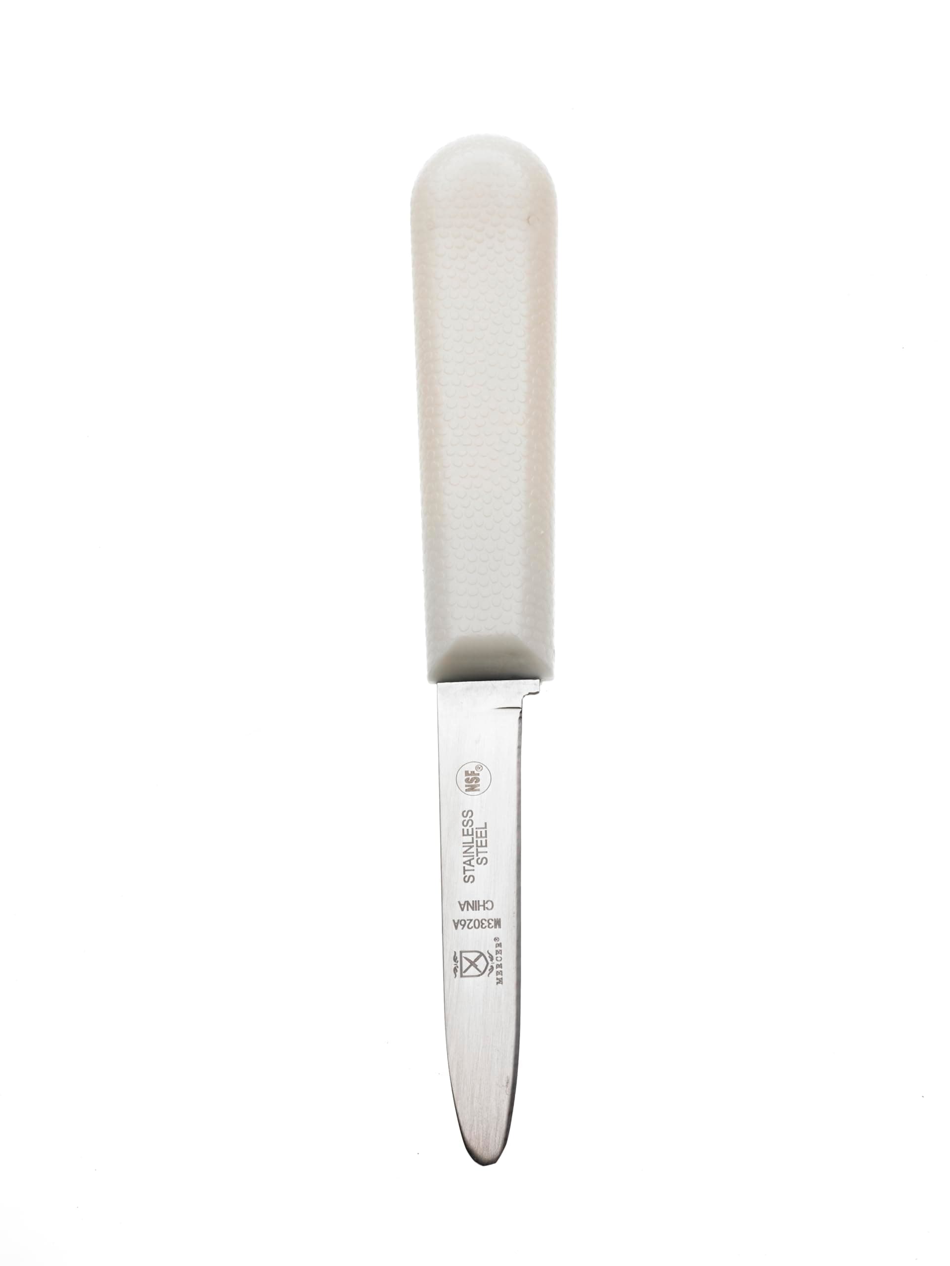 Mercer Culinary Clam Knife with Poly Handle, 3-1/4", White