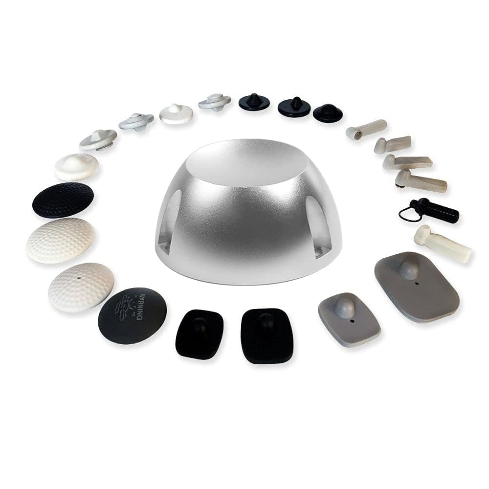 15000GS Golf Magnet Alarm Tool Silver Security Tag Remover for RF8.2Mhz EAS System Alarm w/Fixing Holes